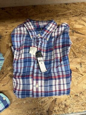 Ralph Lauren Plaid Button-Down Shirt